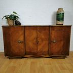 Vintage Art Deco Mid Century Dressoir, Wandkast thumbnail 4