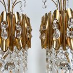 Set Kristallen Tafellampen Uit Spanje, 1970's thumbnail 5