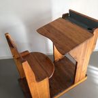 Vintage Zweeds Schoolmeubel, Schoolbankje thumbnail 6