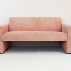Artifort Roze Bank Nieuw Gestoffeerd Model 691 thumbnail 2