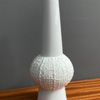 White Bisuit Ceramic Vase By Kpm 1960S thumbnail 6