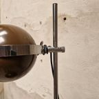 Vintage Vloerlamp Bruine Bollenlamp Bollamp Gepo , Herda ? thumbnail 3