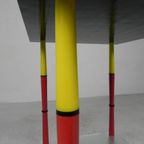 Arlecchino Tafel Met 2 Glasplaten In De Stijl Van Edoardo Poli, Jaren 50 thumbnail 14