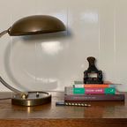 1930 Lamp, Gecos Cosack Brothers. Bureaulamp. Prachtig! thumbnail 11