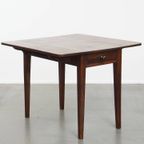Leuke En Praktische Engelse Antieke Pembroke/ Side Table/ Eettafeltje Van Eikenhout thumbnail 3