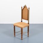 Unique Middle Eastern Chair / Eetkamerstoel / Stoel, 1960’S thumbnail 9