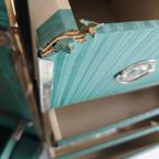 1930S Garderobe Stoomkoffer Van Hartmann – Geitenleren Kist thumbnail 15