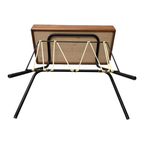 Vintage Bijzettafel Met Lectuurhouder thumbnail 4