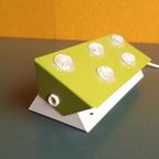 Retro Vintage Wandlampje Met Sterren, Pastel Geel, Sixties thumbnail 2