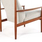 Grete Jalk Voor France & Son Fauteuil Vintage Deens thumbnail 16