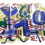 Armando Bergallo - Silkscreen - Hand Gesigneerd - Taller Group Amsterdam/Parijs) thumbnail 4