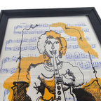 Grafiek - Marijn Moree - 'allegro' - Zeefdruk - Gesigneerd - 2019 thumbnail 7