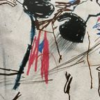 Jean Michael Basquiat, St.joe Louis Surrounded By Snakes, 1982 .. thumbnail 13