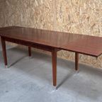 Scandinavische Vintage Uitschuifbare Eettafel Uit 1960 thumbnail 8