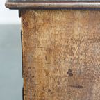 Prachtige Antieke Engelse Ladekast/ Dressing Chest Uit De 18e Eeuw Met Brushing Slide thumbnail 10