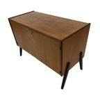 Vintage Kastje Compact Dressoir Audio Meubel Jaren 60 Teak thumbnail 10