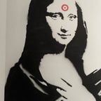 Banksy (1974) - Mona Lisa With Gun thumbnail 6