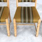 Brutalist Eetkamerstoelen | Vintage Stoelen | Jaren 60 | (4) thumbnail 5