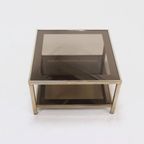 Belgo Chrom 23K Gold Plated Coffee Table 1970S thumbnail 4