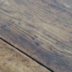 Zeer Mooie En Karaktervolle Engelse Antieke Pinewood Country Eettafel Met Een Uniek Mooi Patina thumbnail 12