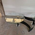 Vintage Design Salontafel Met Draaiend Glas thumbnail 7