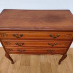 Vintage Queen Ann Ladekastje, Commode Dressoir Ladekast Nachtkastje 110 thumbnail 14
