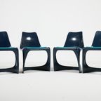 Set Of 4 Steen Ostergaard A-line Chairs By CADO thumbnail 4