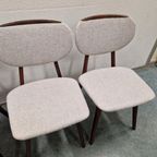 4 Vintage Eetkamerstoelen 4 Vintage Stoelen Bekleed thumbnail 4