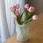 Vintage Handmade Glass Vase thumbnail 2