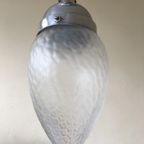 Hanglamp Wc Lampje Hallampje Art Deco 1930 Frans thumbnail 5