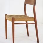 Niels O Möller Stoel Model 75 Eetkamerstoel Vintage thumbnail 10
