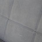 Geweldige Schuitema Art Deco Design Bank Met Mooie Blauwe Nubuck Lederen Bekleding thumbnail 16