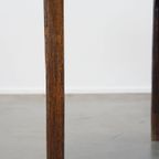 Charmante Antieke Eikenhouten Hangoor Eettafel Uit Eind 19e Eeuw thumbnail 14