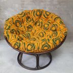 *70'S Ufo Manou Schotel Vintage Fauteuil Spaceage Retro Stoel thumbnail 13