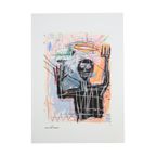 Offset Litho Naar Jean-Michel Basquiat Untitled 97/100 Abstracte Kunstdruk thumbnail 6