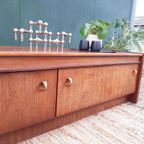 Mid Century Design Lowboard Tv-Meubel Palissander Dressoir thumbnail 5