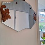 Oud Brocante Spiegeltje thumbnail 4