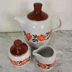 Vintage Koffieservies 9 Delig Kop En Schotel Porseleinservies Thee thumbnail 4