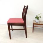 Vintage Stoel Eetkamerstoel Jaren 60 Stoelen Teakhout thumbnail 6