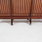 Mid-century Danish Modern 3-seats Sofa With Cognac Leather Cushions thumbnail 13