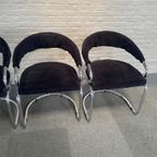 Set Van 4 Stoelen Door Giotto Stoppino Voor Kartell thumbnail 8