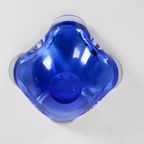 Murano - Murano Sommerso - Asbak - Schaal - Cobalt Blauw - 1960's thumbnail 4