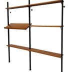 Vintage Wandsysteem Kast Olof Pira Zweden 1960 Teak Design thumbnail 2