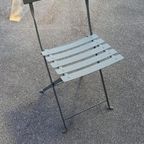 Set Van 4 Frans Metalen Tuin Klapstoelen thumbnail 16