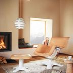 Artek Aalto A331 Hanglamp Ø33 Wit, Verchroomde Ringen thumbnail 7