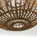 Mid Century Rotan Hanglamp, Lampenkap - Franco Albini thumbnail 5