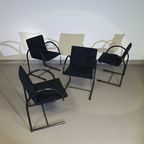 Cirkel Arm Chairs By Pierre Mazairac & Karel Boonzaaijer For Metaform 1980S thumbnail 10