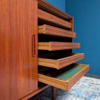 Vintage Lowboard Uit De Jaren 60, Deens Midcentury Dressoir thumbnail 6