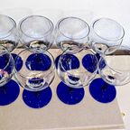 8X Wijnglas Donkerblauwe Steel Luminarc thumbnail 6