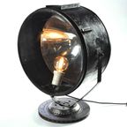 Authentieke Grote Stoere Industriële Spot/fabriekslamp. thumbnail 2
